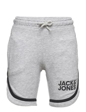Jpstronaldo Logo Sweat Shorts At Jnr Shorts Sweat Shorts Grå Jack & J S