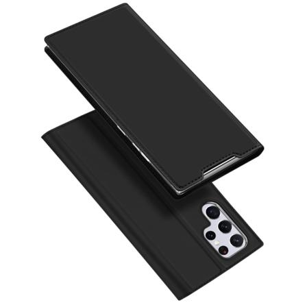 Dux Ducis Skin Pro Läderfodral Samsung Galaxy S22 Ultra Svart