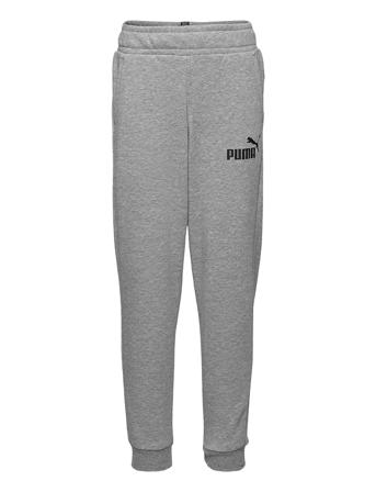 Ess Logo Pants Tr Cl B Joggebukser Pysjbukser Grå PUMA