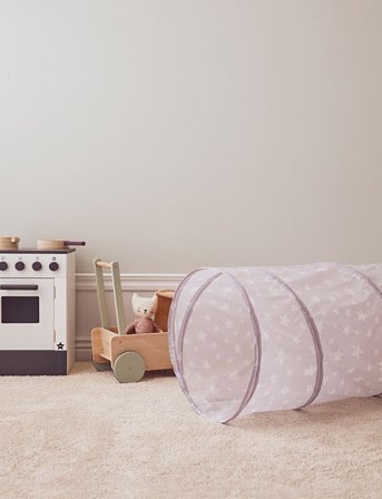 Kid's Concept Play Tunnel Lilac Star - Purple - ONE SIZE