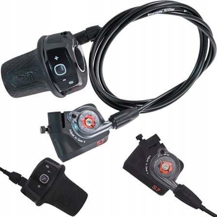 SRAM S7 Spectro Takavaihde Vivun Clickbox, Kaapeli 170 cm