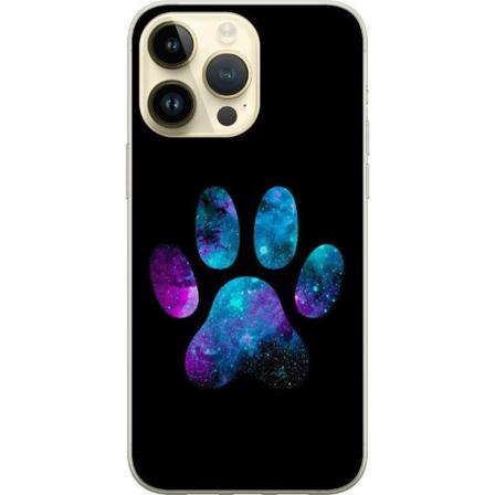 Apple Iphone 14 Pro Max Genomskinligt Skal Galaxy Paw