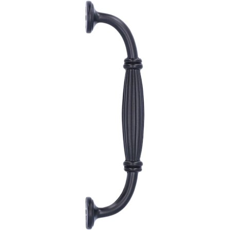 Sort møbelgreb i sort legering til skabe, skuffer og skabe