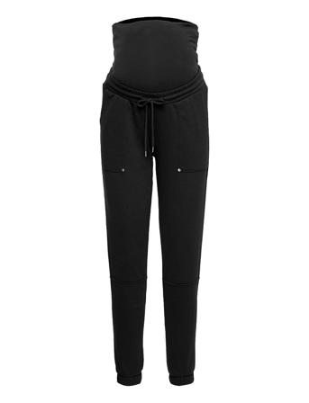 Mlmanila Sweat Pants A. Black Mamalicious