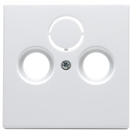 ABB Impressivo Centrumplatta TV/R/SAT Vit, Strömbrytare & vägguttag