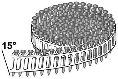ESSVE FZV Ankerspiker 15°, 1800-pakning, 4,0x40 mm, Innfesting