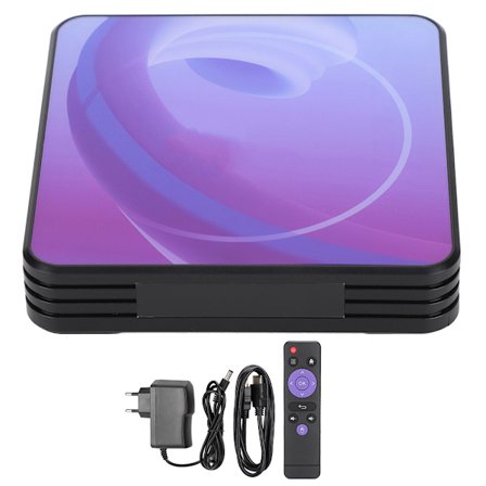 H10 Farveudskrivning Internet TV-boks Stabil 6K Billedkvalitet til Allwinner H6 (2+16 Farveudskrivning )