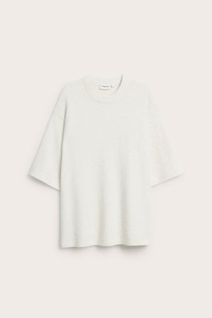 Kappahl | Pitkä neulepusero Vaaleanbeige XS | Vaaleanbeige