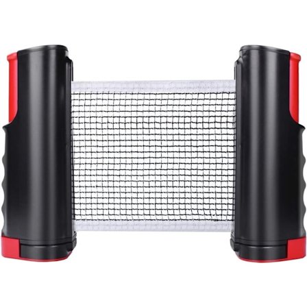 Bordtennisnet, justerbart teleskopisk net, bordtennis erstatningsnet, aftageligt