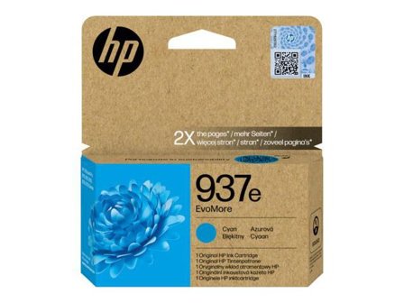 HP Bläckpatron 4S6W6NE 937e cyan - Lyreco - Toner och bläck - Bläckpatroner - Bläckpatroner HP