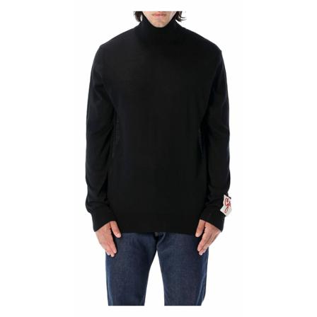 Golden Goose, Knitwear Gmp 00948P000665 Zwart, Heren, Maat:M