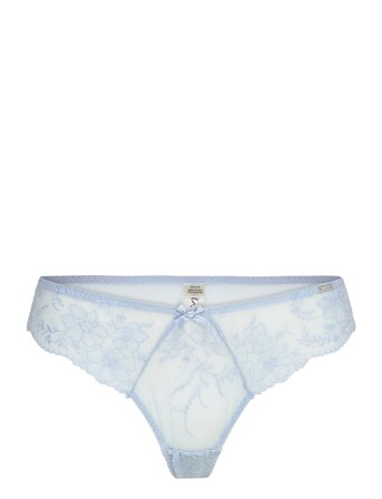 Thong Low Lina Stretch Blue Lindex
