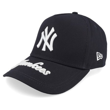New Era - MLB Ble adjustable Czapka Z Daszkiem - New York Yankees Visor Hit Navy/White A-Frame Adjustable @ Hatstore