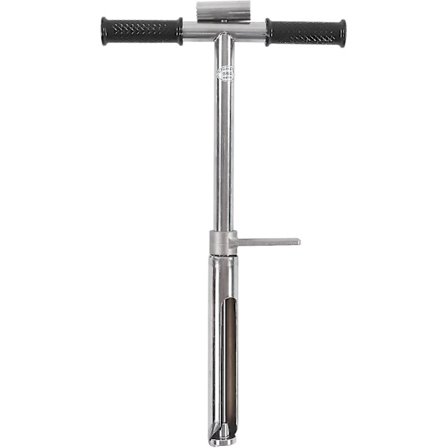 Jordprøvetagningssonde, 22,8 tommer rustfrit stål T-formet håndtag Jordtestkit med udstøder og fodpedal, Jordprøvetagningssværg med kerneprøveområde 