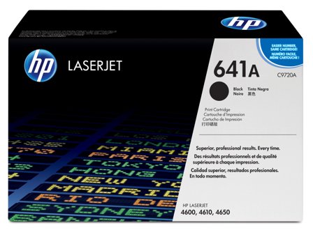 HP 641A - svart - original - LaserJet - tonerpatron (C9720A)