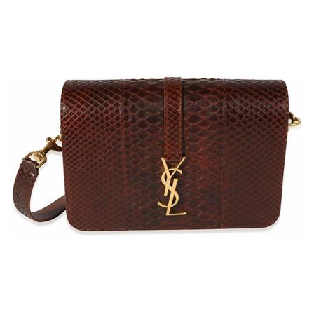 Saint Laurent Vintage - Vintage Väskor - Brun - Dam - Storlek: One Size, Dam, Storlek: ONE SIZE