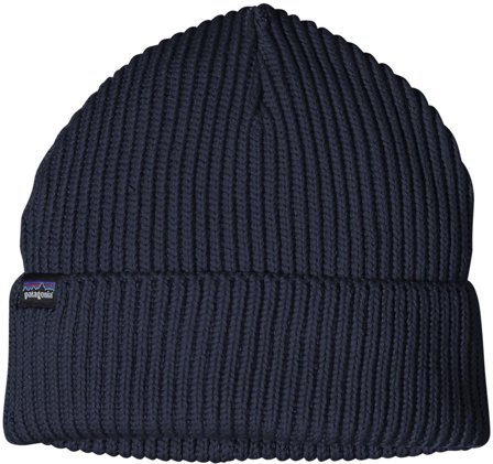 Patagonia Fishermans Rolled Beanie Navy Blue