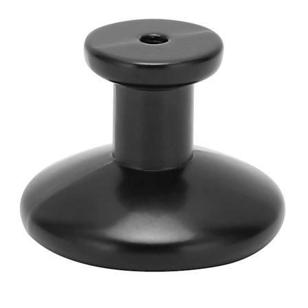 Svart skåphandtag i zinklegering Draghandtag Knopp för garderobsdörr Badrum Sovrum