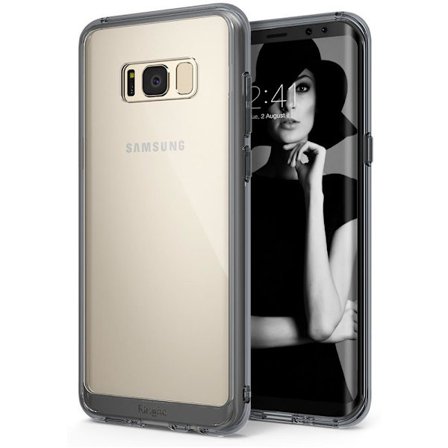 Ringke Fusion Shock Absorption Skal till Samsung Galaxy S8 Plus - Grå