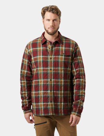 Helly Hansen Isfjord Insulated Shacket - Burgundy - L