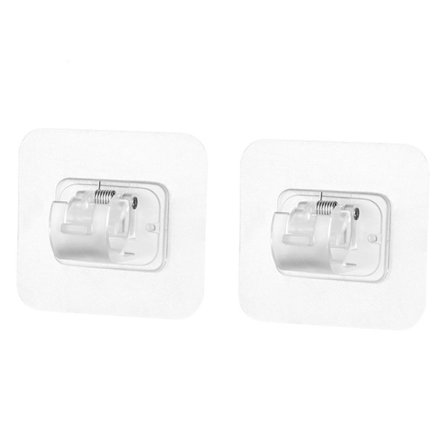 INF Selvklæbende holder til gardinstang 2-pak