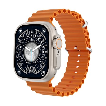 Ultra 9 Smartwatch til mænd GPS NFC Sport 2,2 tommer HD-skærm IP68 Vandtæt Bluetooth-opkald Smartwatch med stemmeassistent