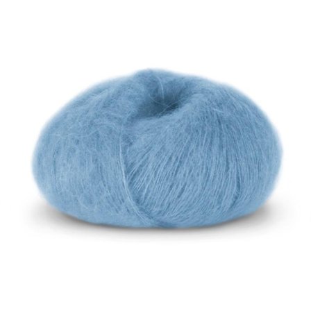 Dale Garn Tynn Kidsilk Erle Isblå 4031, 25g