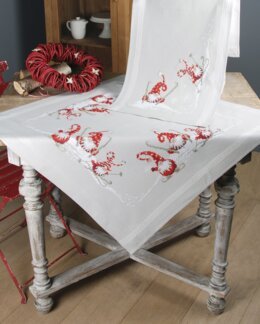 Broderipakke Nisser på tur - Duk - Vervaco