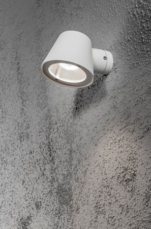 Konstsmide - TRIESTE vegglampe - Hvit - Vegglamper - Fra Homeroom