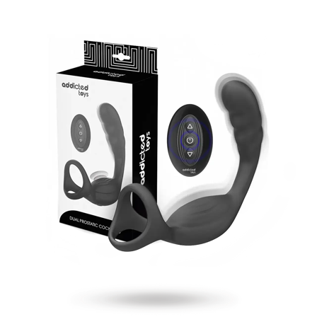 Dual Prostatic Cock Ring Remote Control - Vuxen.dk: For ham