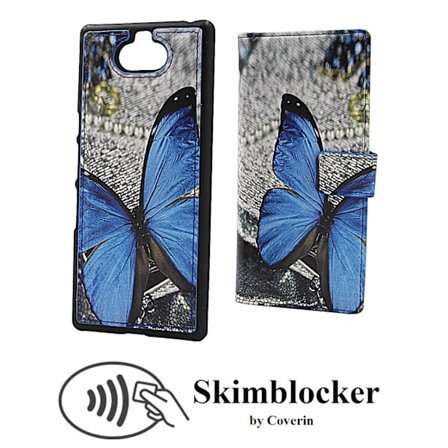 Skimblocker Magnet Designwallet Sony Xperia 10