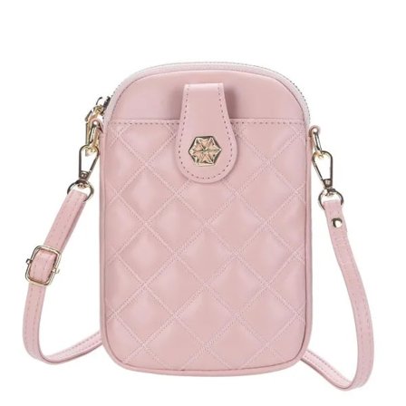 Mobilväska axelrem plånbok Kompatibel med iPhone rosa rosa