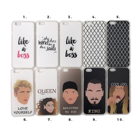 Skal med motiv iPhone 6/6S