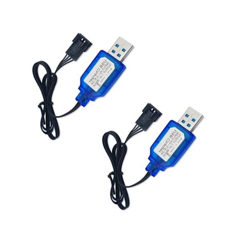 7.4V USB-latausjohto SM2.0 3P 4P XH 3P -liittimillä kauko-ohjattaviin ajoneuvoihin