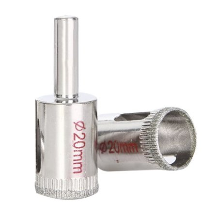 Høykvalitets diamant hullsag, industrikvalitets karbonstålborkrone for jevn, høy presisjon på glasskeramiske fliser, dype kutt