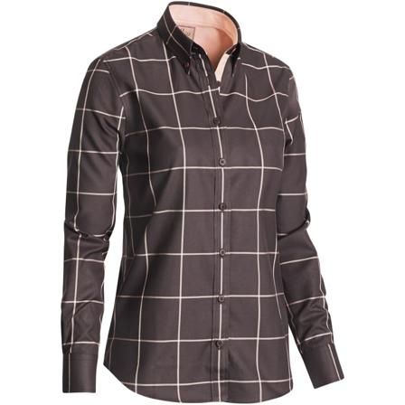 Chevalier Women's Whisper Lady Shirt Women long-sleeved shirts Brown 36W
