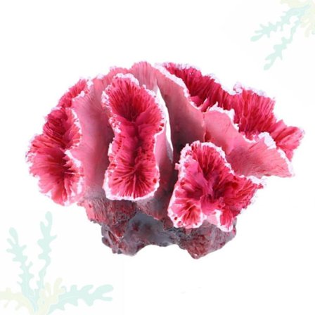 Kunstig koral til akvarium - Dekoration af undervandsplanter - Ikke-giftig landskabspleje