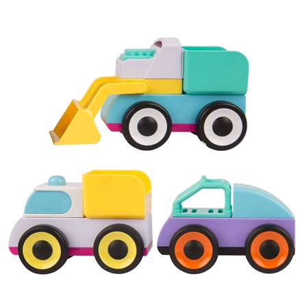 Stablebare Lekebiler 3-pakning