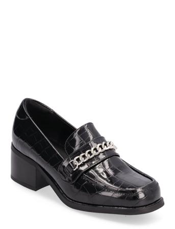 Vmfenilla Loafer Mokasiner Lave Sko Svart Vero Moda