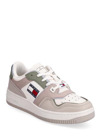 Tommy Jeans Pop Basket Wmn Matalavartiset Sneakerit Tennarit Monivärinen/Kuvioitu Tommy Hilfiger