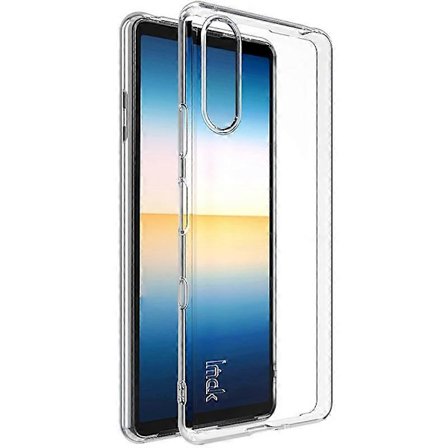 UX-5 Serie Velbeskyttet Transparent Fleksibelt TPU Cover Kompatibelt med Sony Xperia 10 III 5G-lingling}