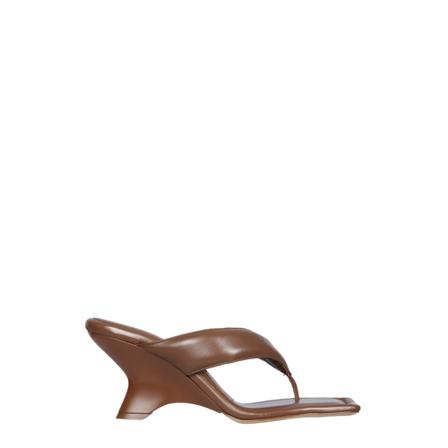 Gia Borghini Wedges , Bruin , Dames , Maat: 37 EU Sleehakken