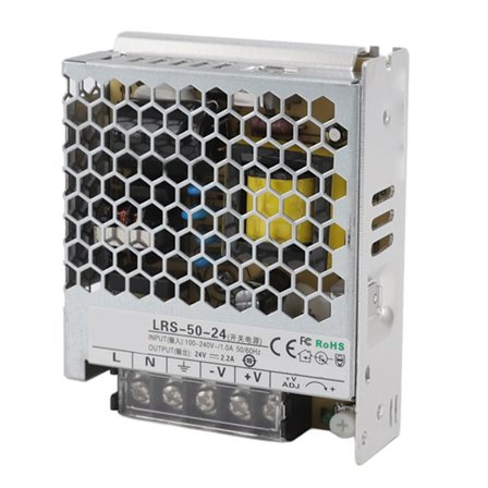 24V Switching Strømforsyning 50W 2.2A Universal Transformator for LED-lys 100-240V