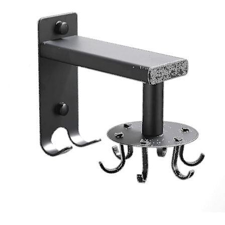 Kjøkkenredskapsholdere med kroker, veggmonterte redskapshengerstativer med kroker