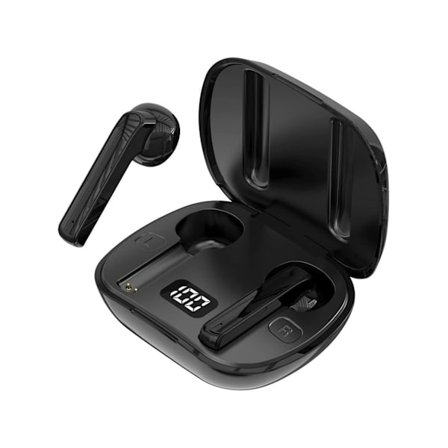 Brusreducerande Hörlurar Utan Bluetooth, Svarta