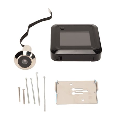 2,4 tums 145 graders vidvinkel digital LCD-säkerhetskamera 0,3 MP för video-dörrklocka för hemmet