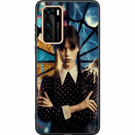 Huawei P40 Svart Skal Wednesday Addams