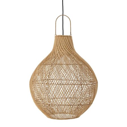 Bloomingville Canela Pendellampe Natur Rattan H76