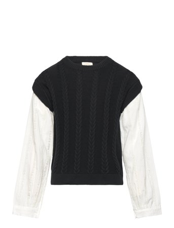 Creamie Pullover Shirt - Black - 104