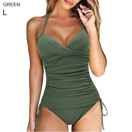 Badedragt Todelt badedragt GRØN L